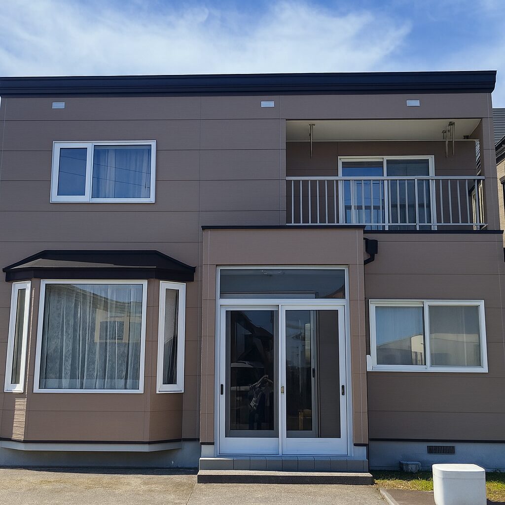 【石狩市 外壁・屋根塗装工事】劣化が激しかった住まいが美しくよみがえりました！
